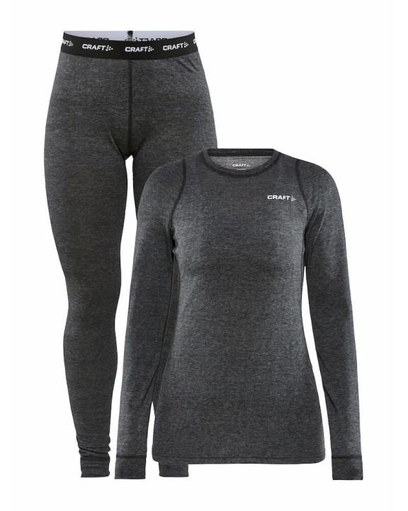 Sous-vêtement personnalisable CRAFT CORE Wool Merino Set W