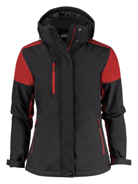 PRINTER Prime Padded
Veste Softshell Femmes noir/rouge personnalisable