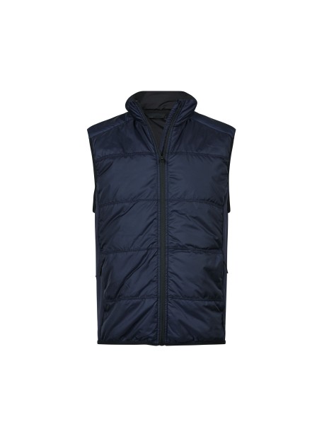 TEE JAYS HYBRID-STRETCH BODYWARMER Bleu marine/ bleu marine personnalisable