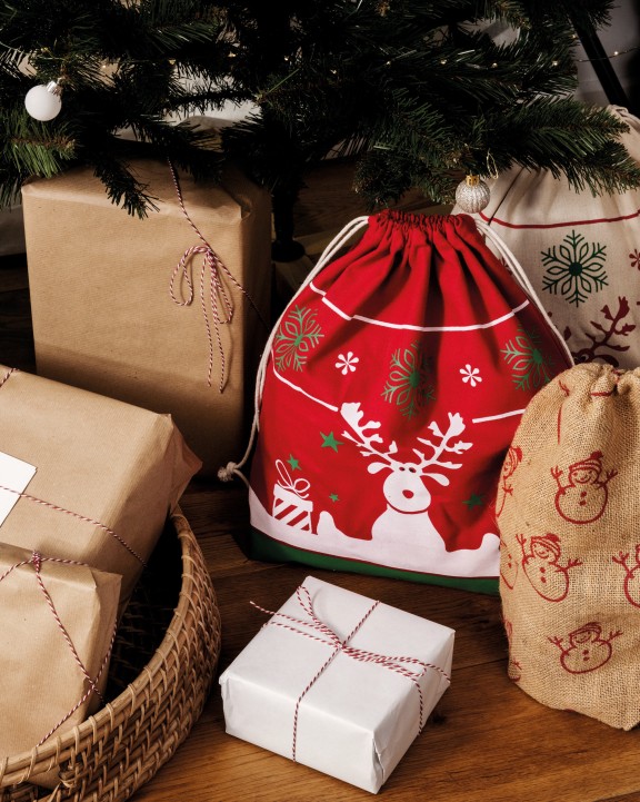 Sac & bagagerie personnalisable KIMOOD Sac shopping avec motifs de Noël