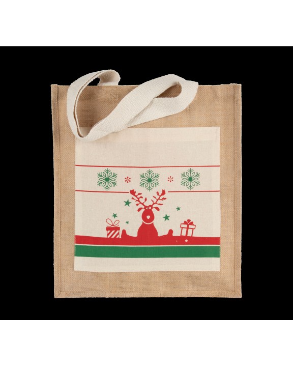 Sac & bagagerie personnalisable KIMOOD Sac shopping avec motifs de Noël