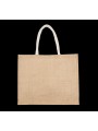 KIMOOD Sac shopping avec motifs de Noël natural / cherry red personnalisable