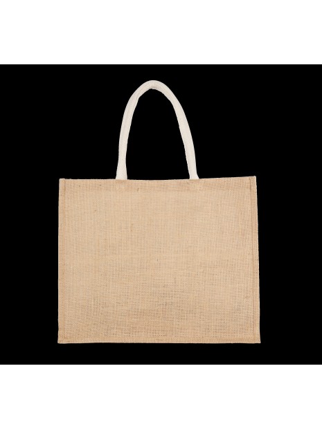 KIMOOD Sac shopping avec motifs de Noël natural / cherry red personnalisable