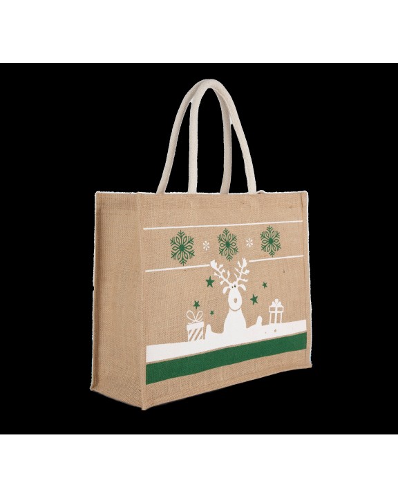 Tote bag personnalisable KIMOOD Sac shopping avec motifs de Noël