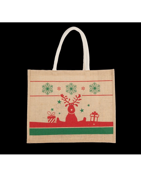 Tote bag personnalisable KIMOOD Sac shopping avec motifs de Noël