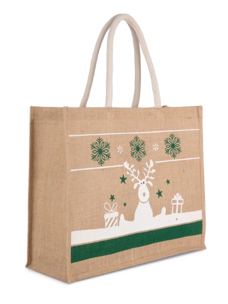 Tote bags à personnaliser KIMOOD Sac shopping avec motifs de Noël 