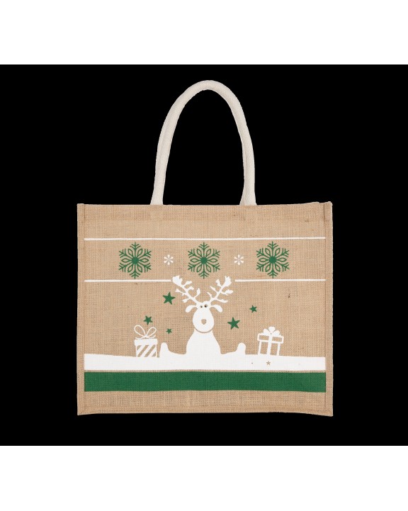 Tote bag personnalisable KIMOOD Sac shopping avec motifs de Noël