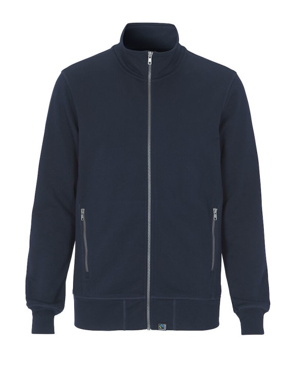 COTTOVER F. Terry FZ Collar Man Sweatshirt personalisierbar