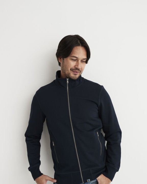 COTTOVER F. Terry FZ Collar Man Sweatshirt personalisierbar