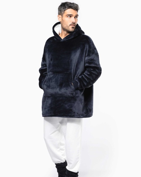 Plaid personnalisable KARIBAN Plaid poncho unisexe