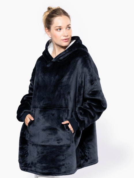 Plaids à personnaliser KARIBAN Plaid poncho unisexe 