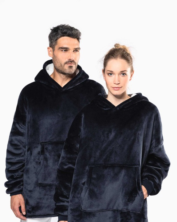 Plaid personnalisable KARIBAN Plaid poncho unisexe