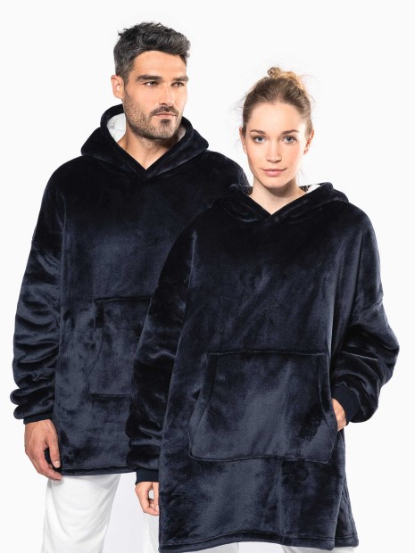 Plaids à personnaliser KARIBAN Plaid poncho unisexe 