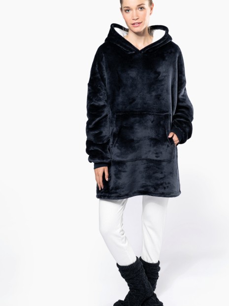 Plaids à personnaliser KARIBAN Plaid poncho unisexe 