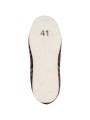 KARIBAN Charentaises unisexe Made in France bordeaux checked personnalisable