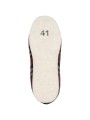 KARIBAN Charentaises unisexe Made in France bordeaux checked personnalisable