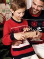 Pulls à personnaliser KARIBAN Pullover col rond de Noël enfant 