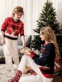 Pulls à personnaliser KARIBAN Pullover col rond de Noël enfant 