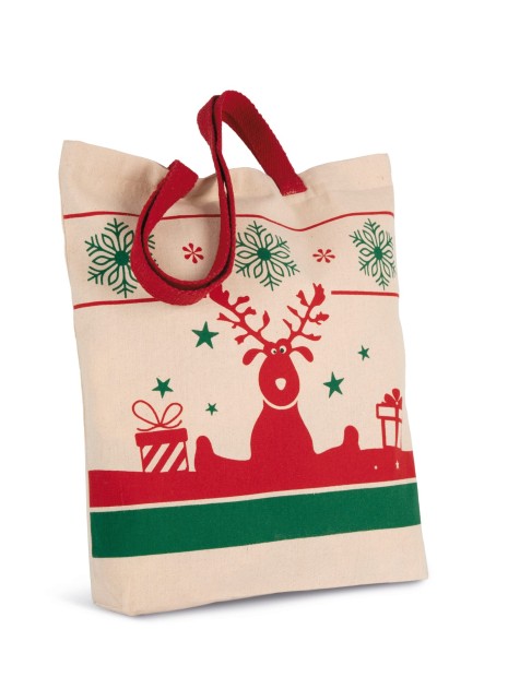 Tote bags à personnaliser KIMOOD Sac shopping avec motifs de Noël 