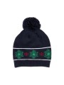 K-UP Bonnet motifs de Noël night navy personnalisable