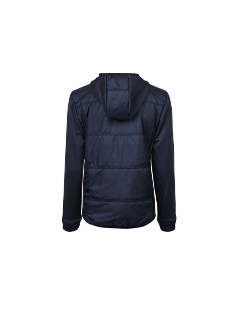 TEE JAYS WOMENS HYBRID-STRETCH HOODED JACKET Bleu marine/ bleu marine personnalisable