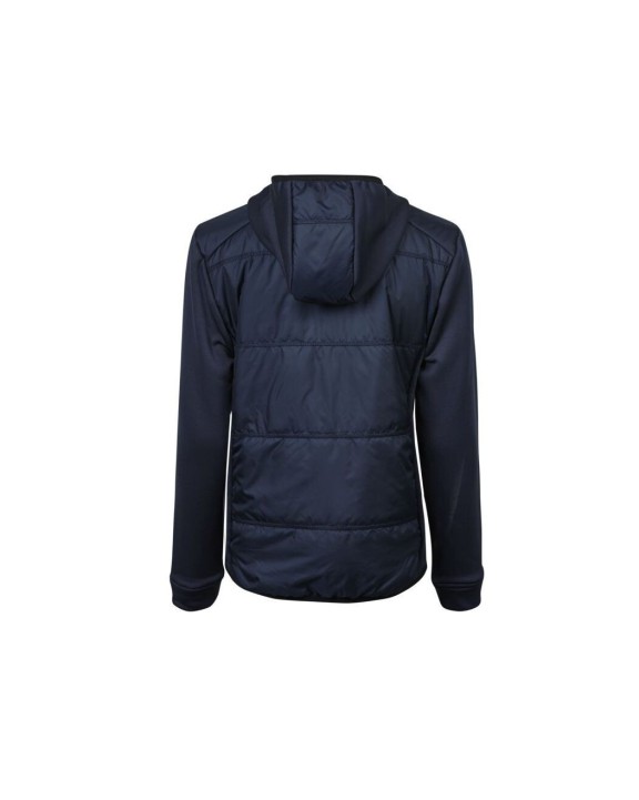 Jas TEE JAYS WOMENS HYBRID-STRETCH HOODED JACKET voor bedrukking &amp; borduring