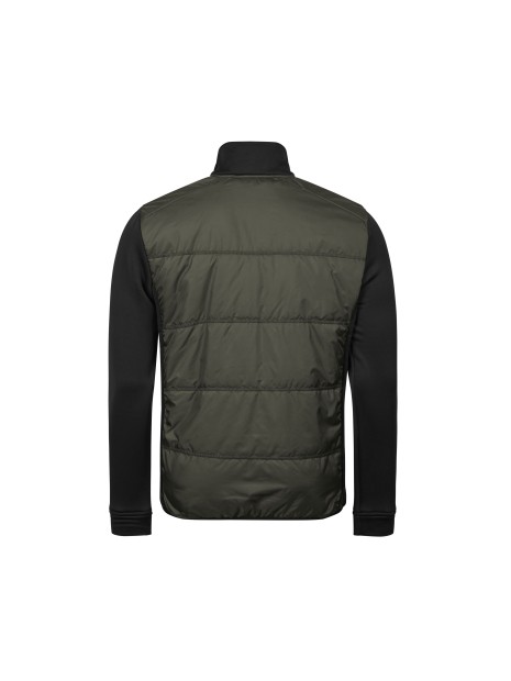 TEE JAYS HYBRID-STRETCH JACKET deep green/black personnalisable