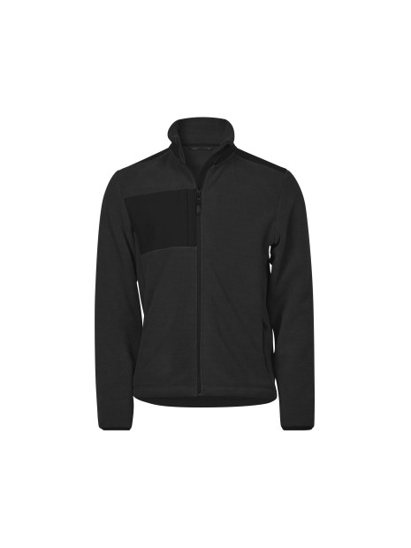 TEE JAYS MOUNTAIN FLEECE noir/noir personnalisable