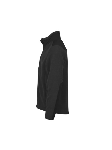 TEE JAYS MOUNTAIN FLEECE noir/noir personnalisable
