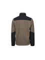 TEE JAYS MOUNTAIN FLEECE clay/black personnalisable