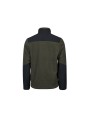 TEE JAYS MOUNTAIN FLEECE deep green/black personnalisable
