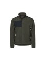 TEE JAYS MOUNTAIN FLEECE deep green/black personnalisable