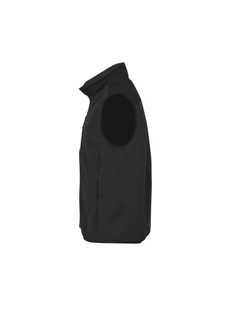 TEE JAYS MOUNTAIN FLEECE BODYWARMER noir/noir personnalisable