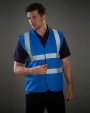 YOKO Fluo 2 Band+Brace Waistcoat Warnweste personalisierbar