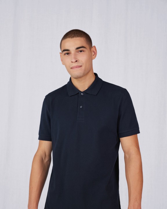 B&C MY POLO 180 Herren mit kurzen Ärmeln Poloshirt personalisierbar