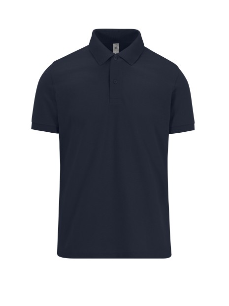B&C MY POLO 180 Homme manches courtes navy pure personnalisable