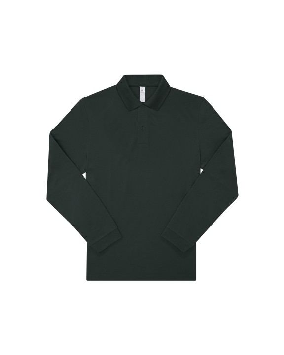 Polo personnalisable B&C MY POLO 180 Homme manches longues