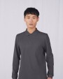 Poloshirt B&C MY POLO 180 Heren lange mouwen voor bedrukking &amp; borduring