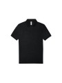 B&C MY POLO 210 Homme manches courtes heather tarmac personnalisable