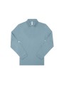 B&C MY POLO 210 Homme manches longues amalfi blue personnalisable