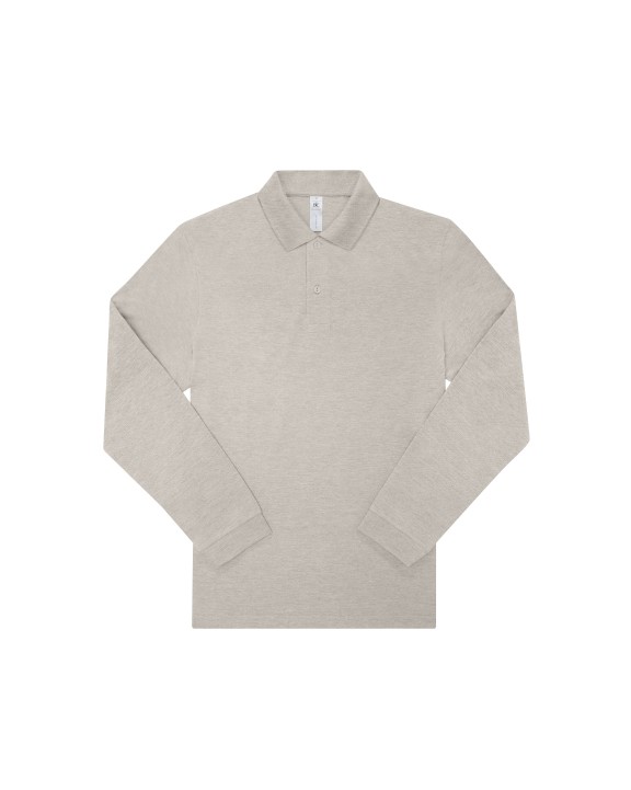 Polo personnalisable B&C MY POLO 210 Homme manches longues