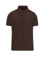 B&C MY ECO POLO 65/35 Homme manches courtes roasted coffee personnalisable