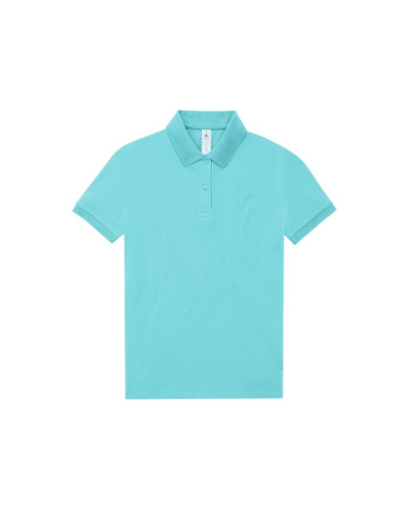 Poloshirt B&C MY POLO 180 Dames korte mouwen voor bedrukking &amp; borduring