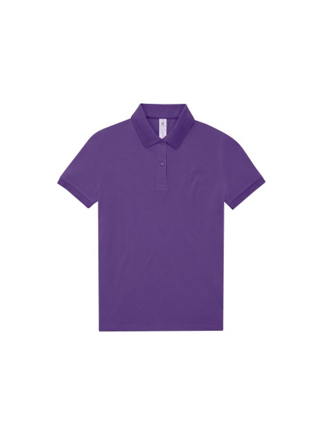B&C MY POLO 180 Femme manches courtes meta lilac personnalisable