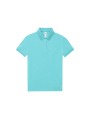 B&C MY POLO 180 Femme manches courtes meta turquoise personnalisable