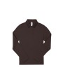 B&C MY POLO 180 Femme manches longues roasted coffee personnalisable
