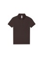 B&C MY POLO 210 Femme manches courtes roasted coffee personnalisable