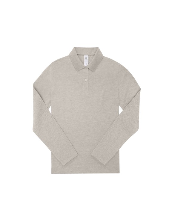Polo personnalisable B&C MY POLO 210 Femme manches longues