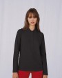 Polo personnalisable B&C MY POLO 210 Femme manches longues