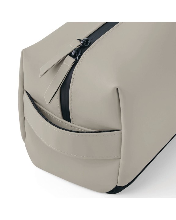 BAG BASE Kulturbeutel aus mattem Polyurethan Tasche personalisierbar